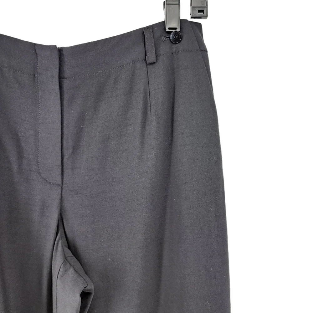 Talbots Women's Petite Wool Blend Stretch Wide Leg Pants - 8